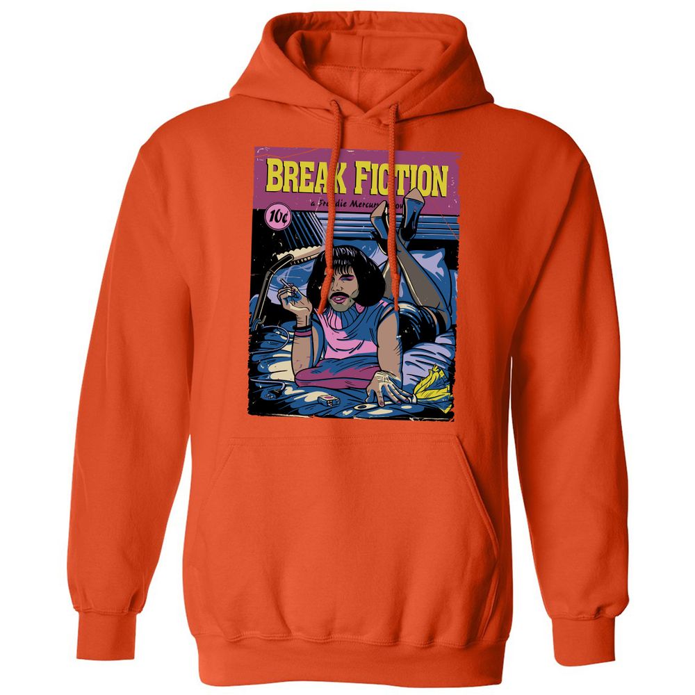 Classic Unisex Hoodie - XVLQQU93 - Orange - 10