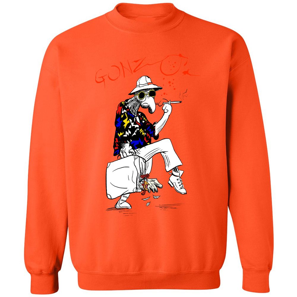 Classic Unisex Sweatshirt - XC9TEL2T - Orange - 10