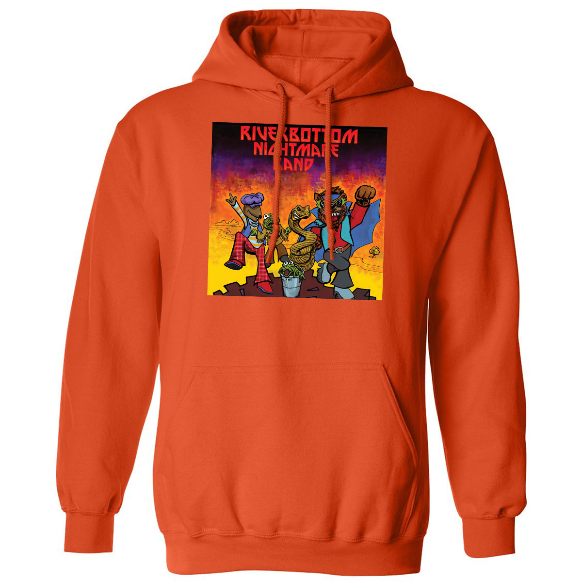 Classic Unisex Hoodie - 4GKK62C1 - Orange - 10