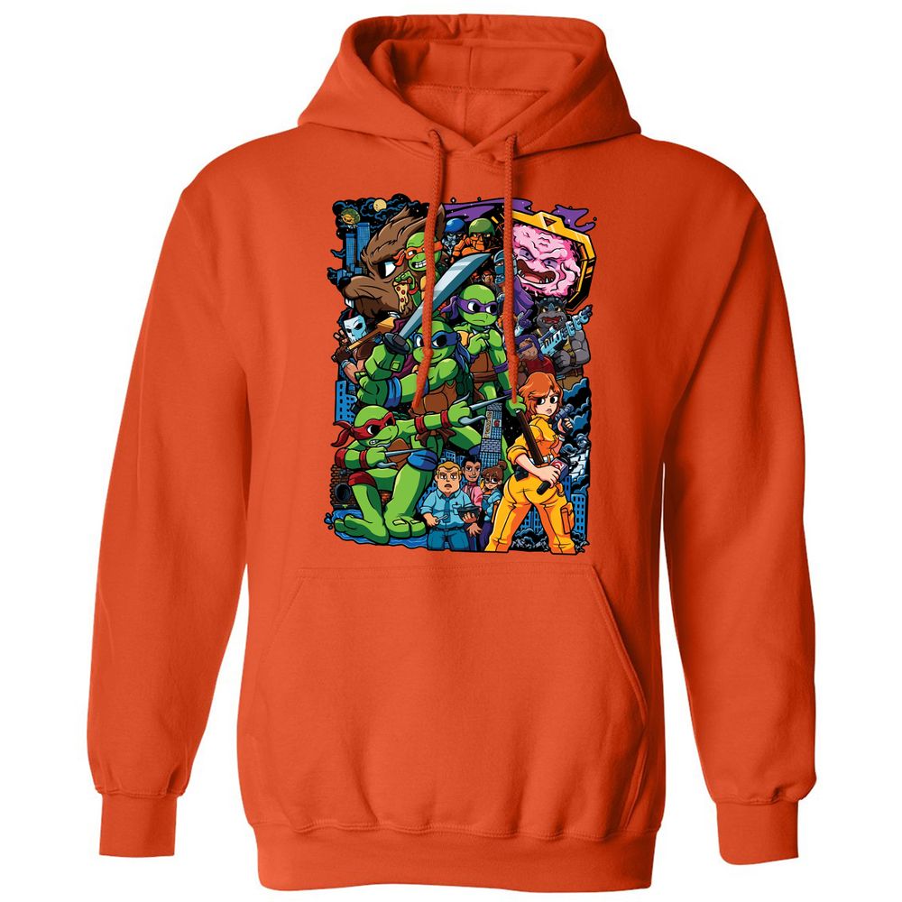Classic Unisex Hoodie - T8ZMM9DS - Orange - 10