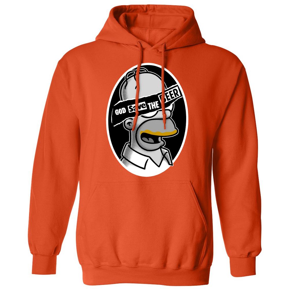 Classic Unisex Hoodie - ZNXPQWB8 - Orange - 10