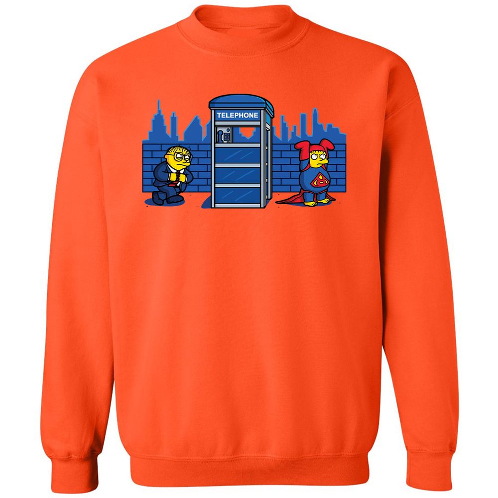 Classic Unisex Sweatshirt - J3CG39KU - Orange - 10