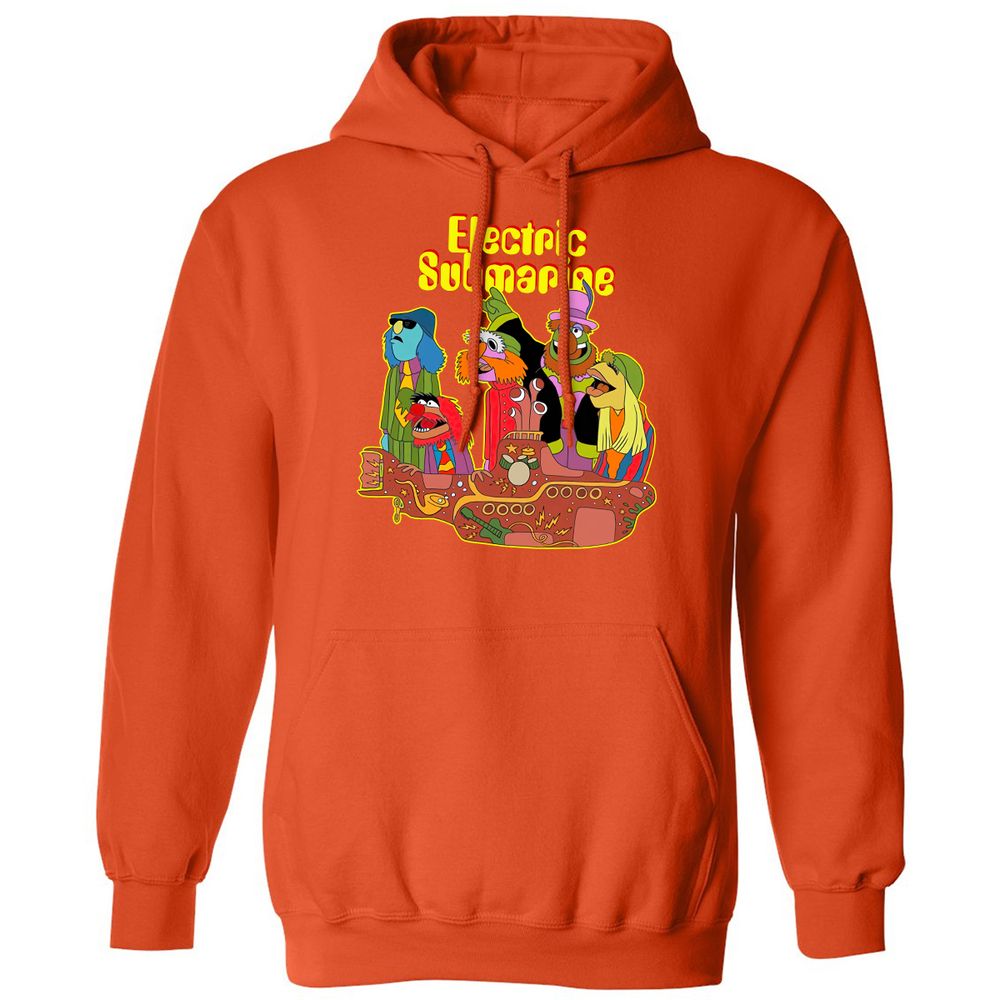 Classic Unisex Hoodie - V63CZ3DW - Orange - 10