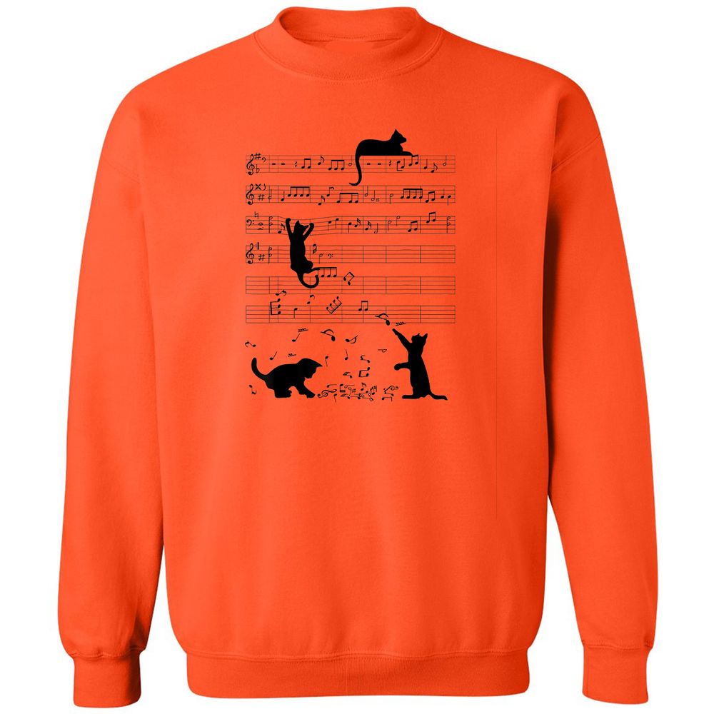 Classic Unisex Sweatshirt - JHWVSRTT - Orange - 10