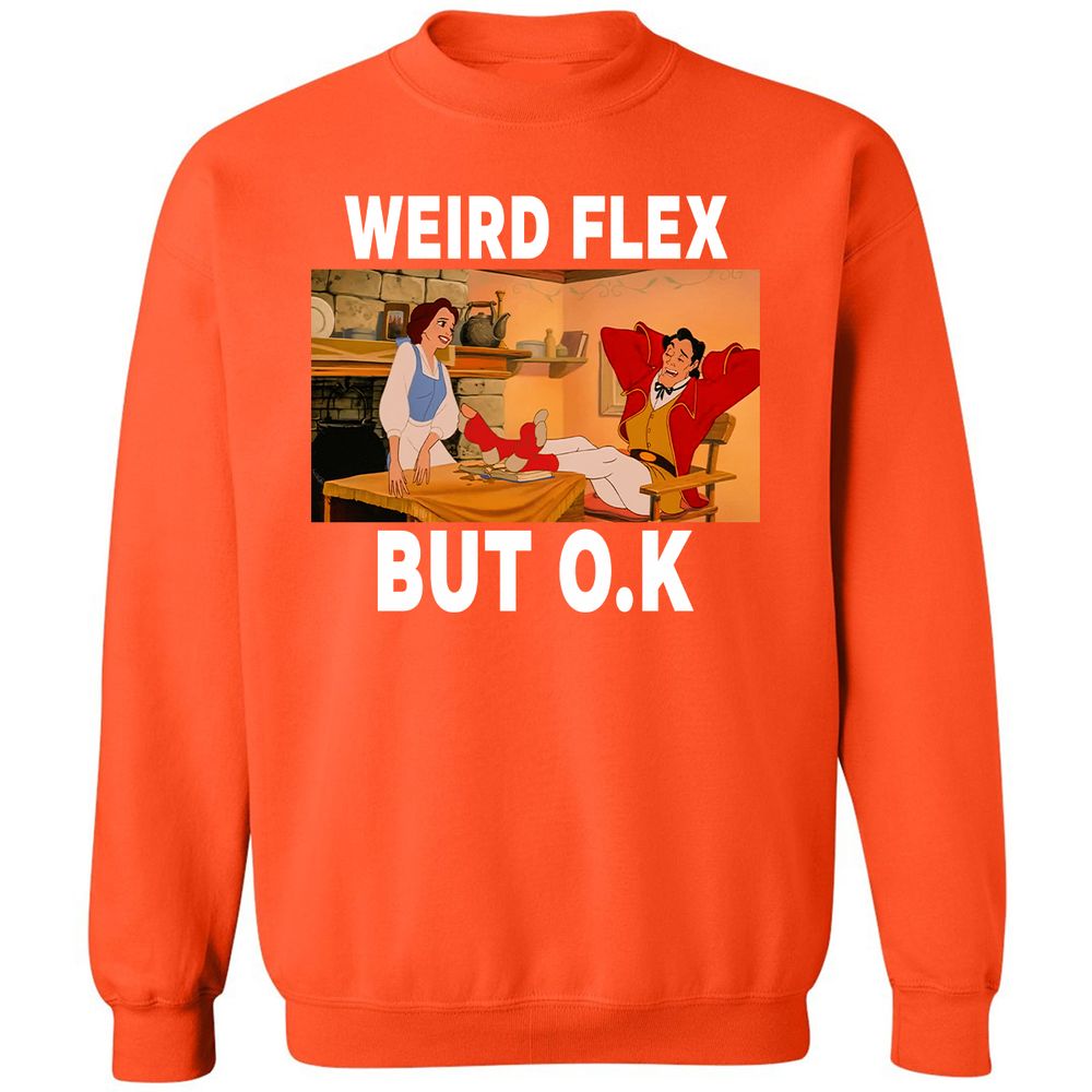 Classic Unisex Sweatshirt - YFT8KQTB - Orange - 10