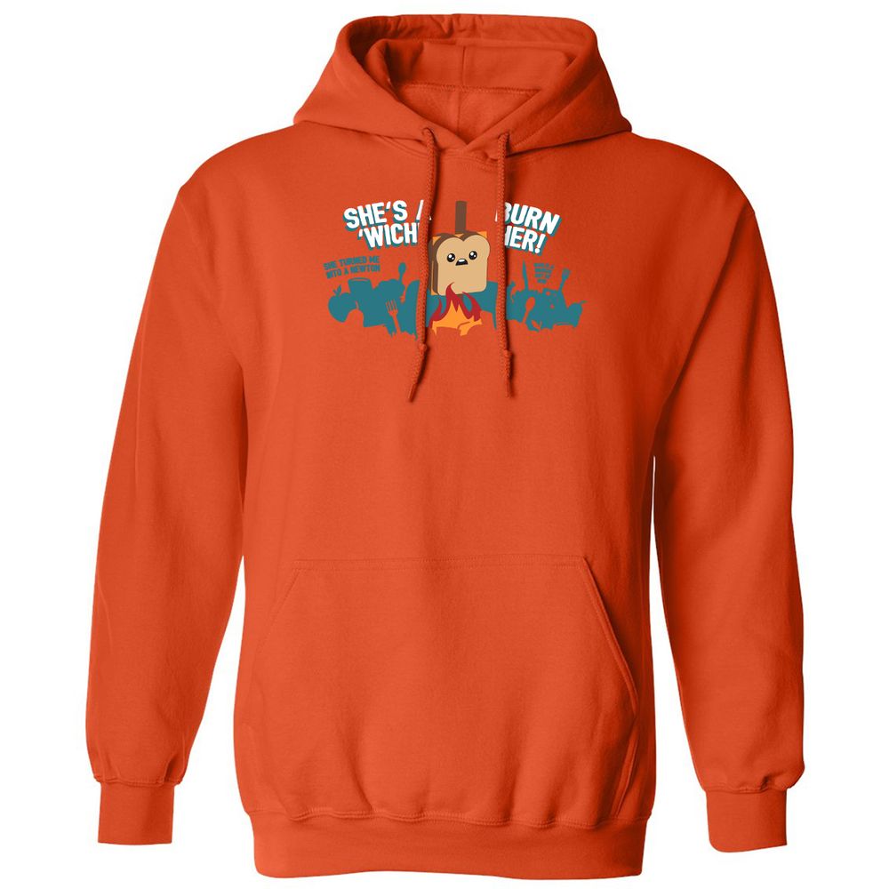 Classic Unisex Hoodie - KZ6G6RYU - Orange - 10