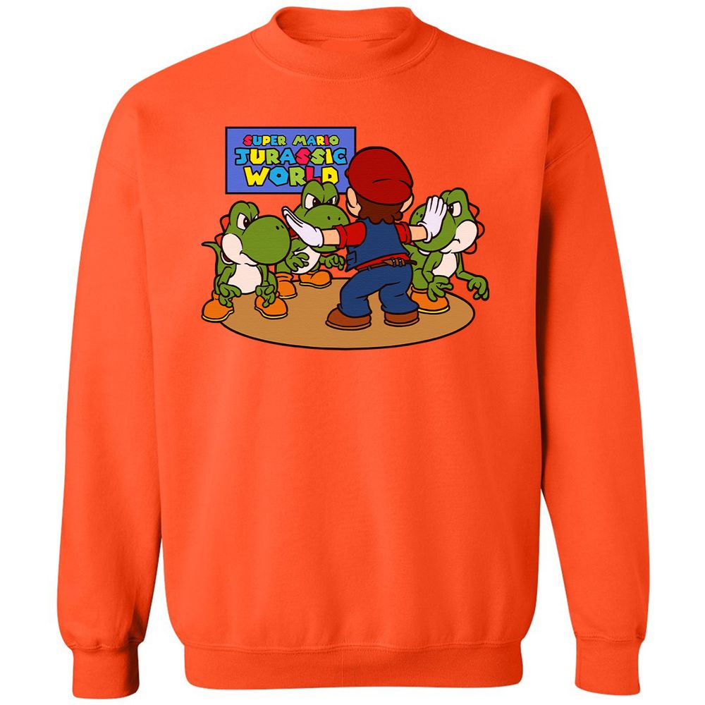 Classic Unisex Sweatshirt - HJBEPBD5 - Orange - 10