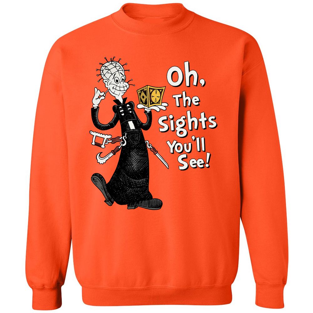 Classic Unisex Sweatshirt - ZTDPCB4J - Orange - 10