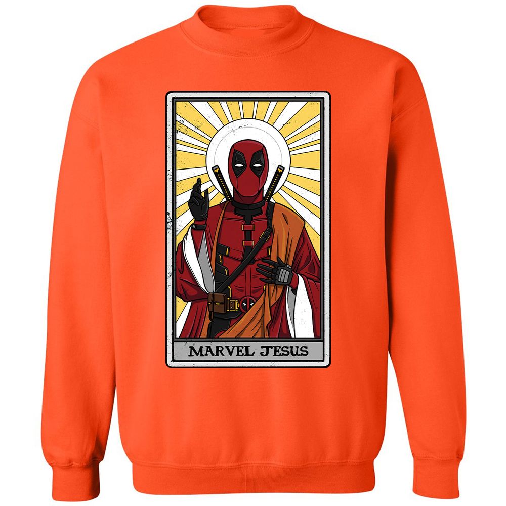 Classic Unisex Sweatshirt - JVA26BUK - Orange - 10