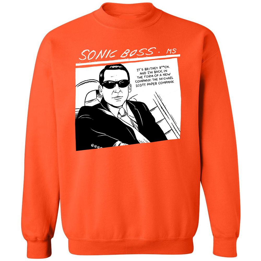 Classic Unisex Sweatshirt - NNPLYWVG - Orange - 10