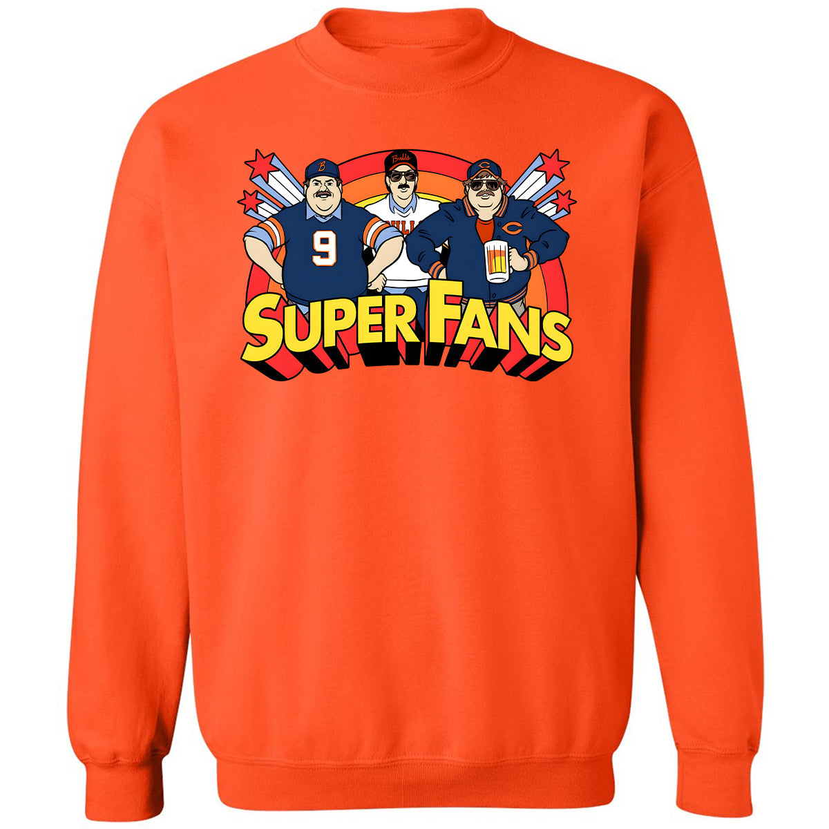 Classic Unisex Sweatshirt - BKL5BKUR - Orange - 10