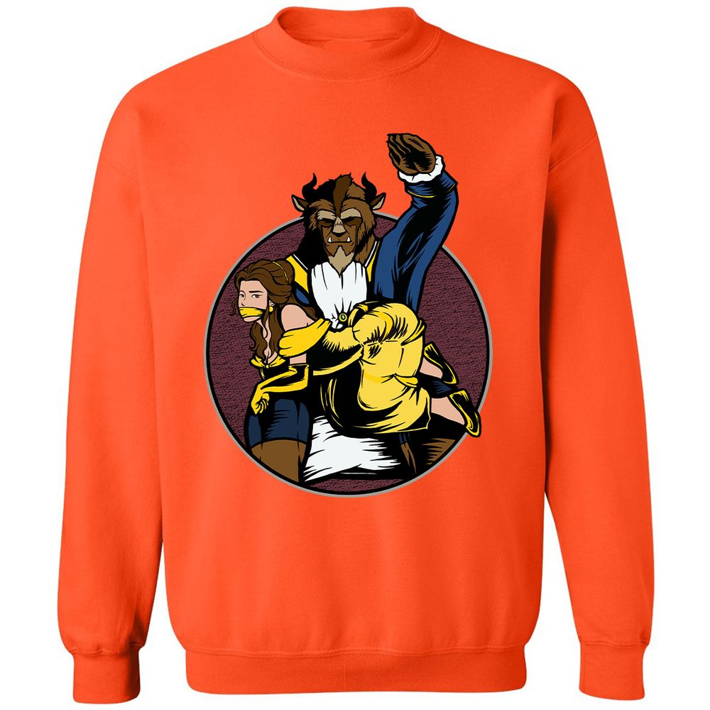 Classic Unisex Sweatshirt - 7QFS6G9R - Orange - 10