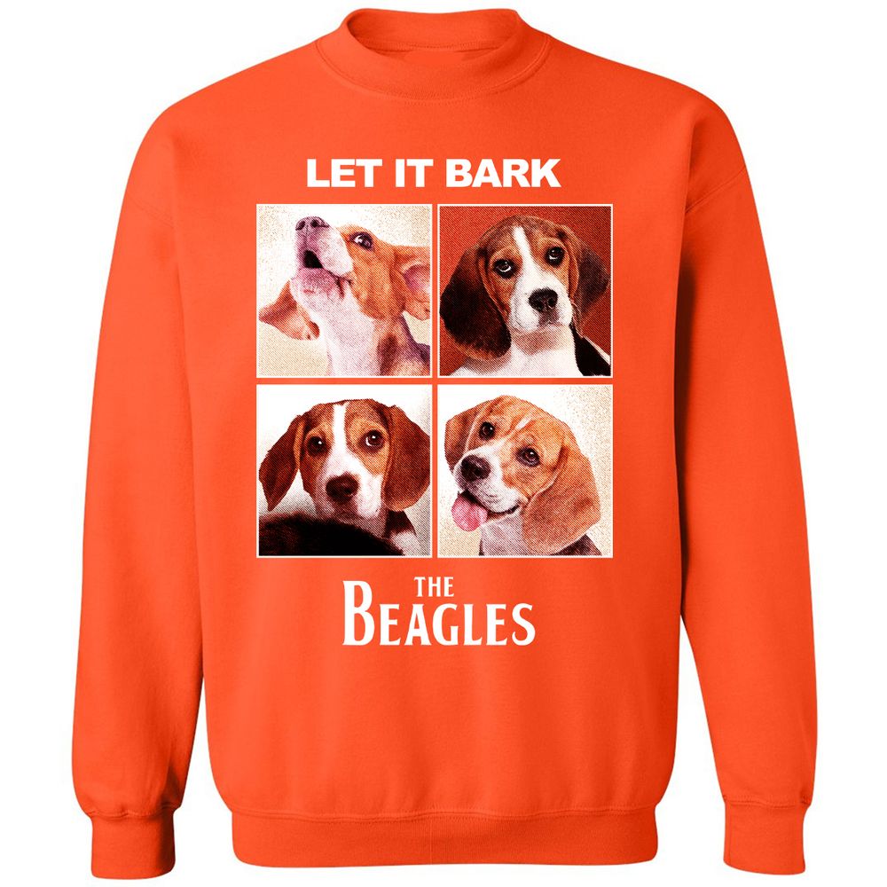 Classic Unisex Sweatshirt - 2U2VL2BF - Orange - 10
