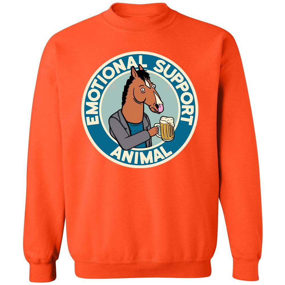 Classic Unisex Sweatshirt - MRAR8AKU - Orange - 10