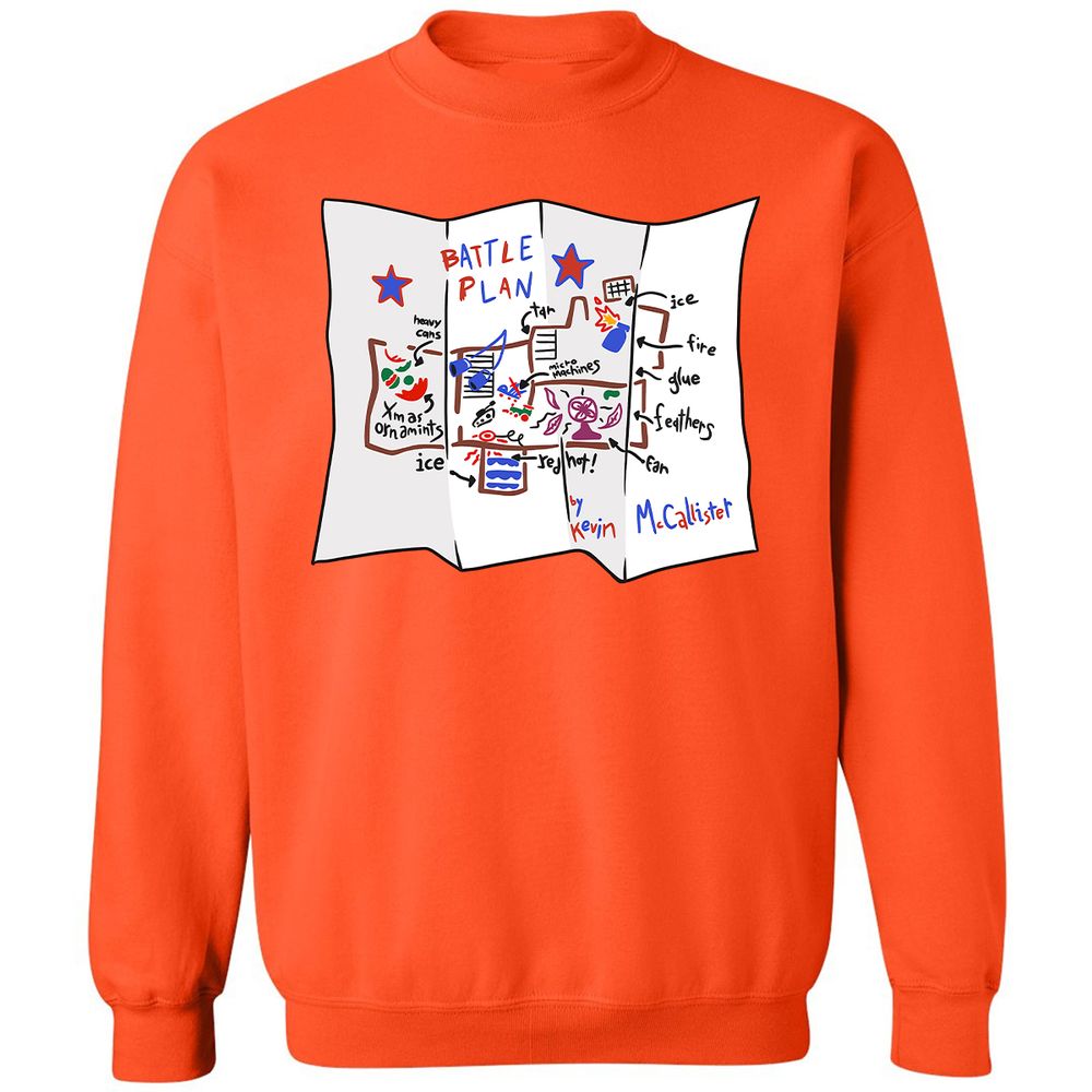 Classic Unisex Sweatshirt - T1GAJ7CM - Orange - 10