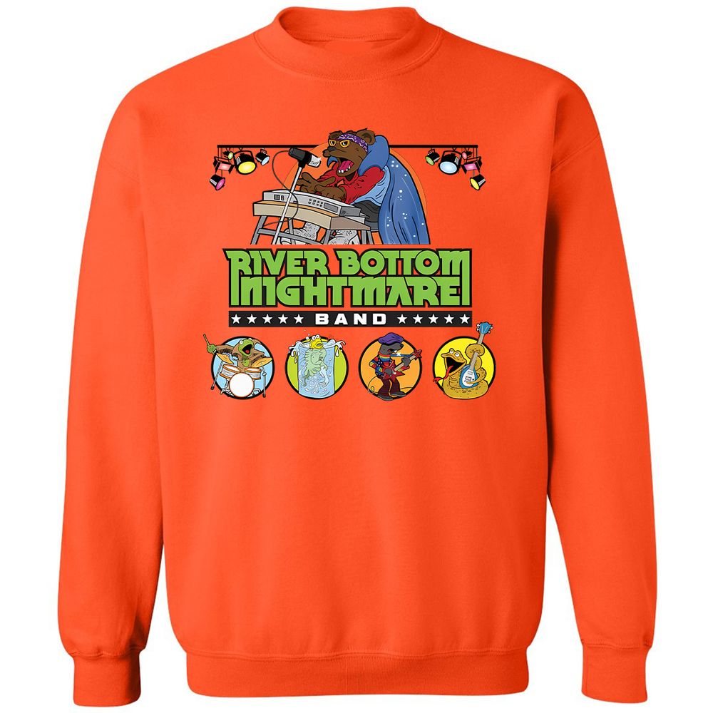 Classic Unisex Sweatshirt - YAQJFXPH - Orange - 10