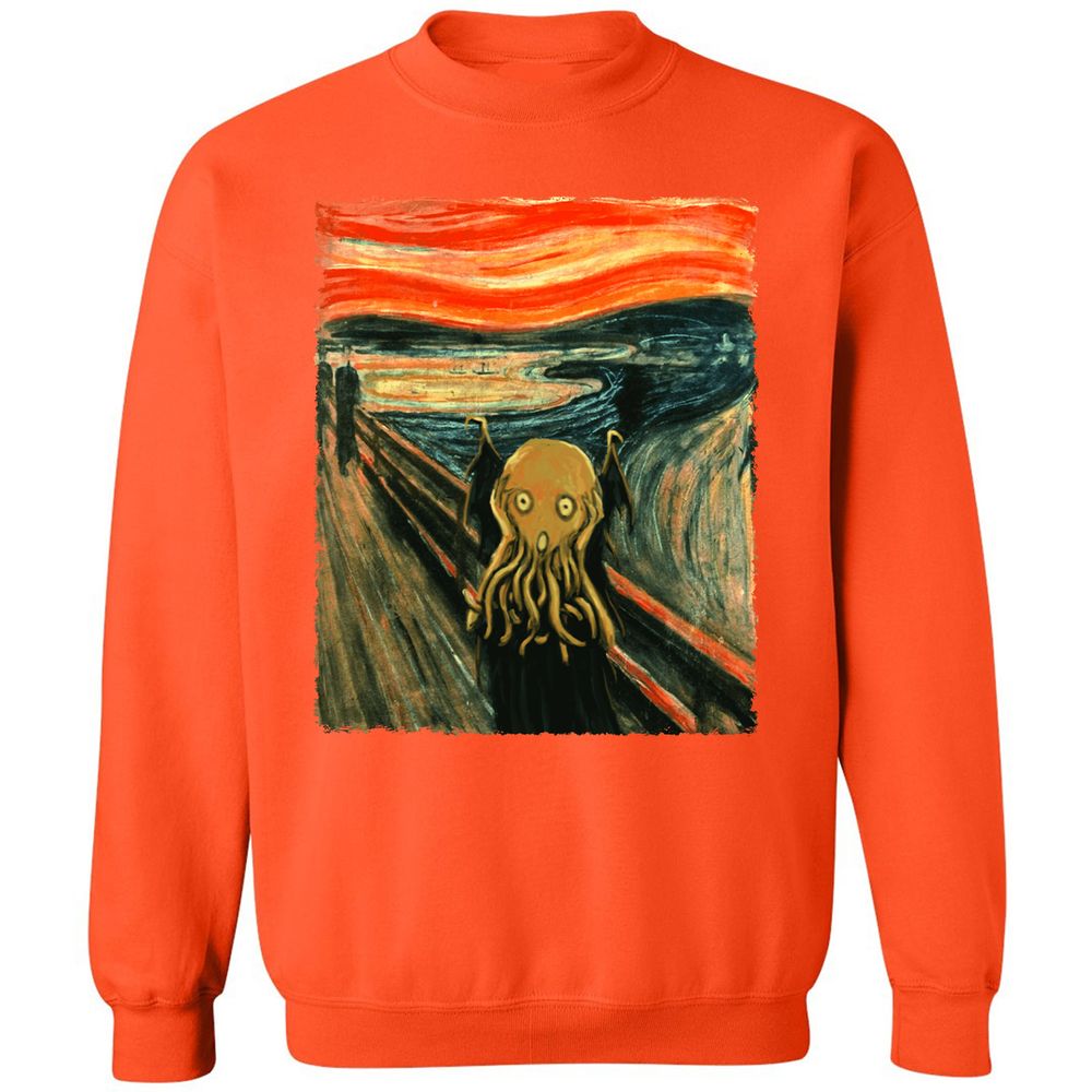 Classic Unisex Sweatshirt - ALZ6KXPZ - Orange - 10