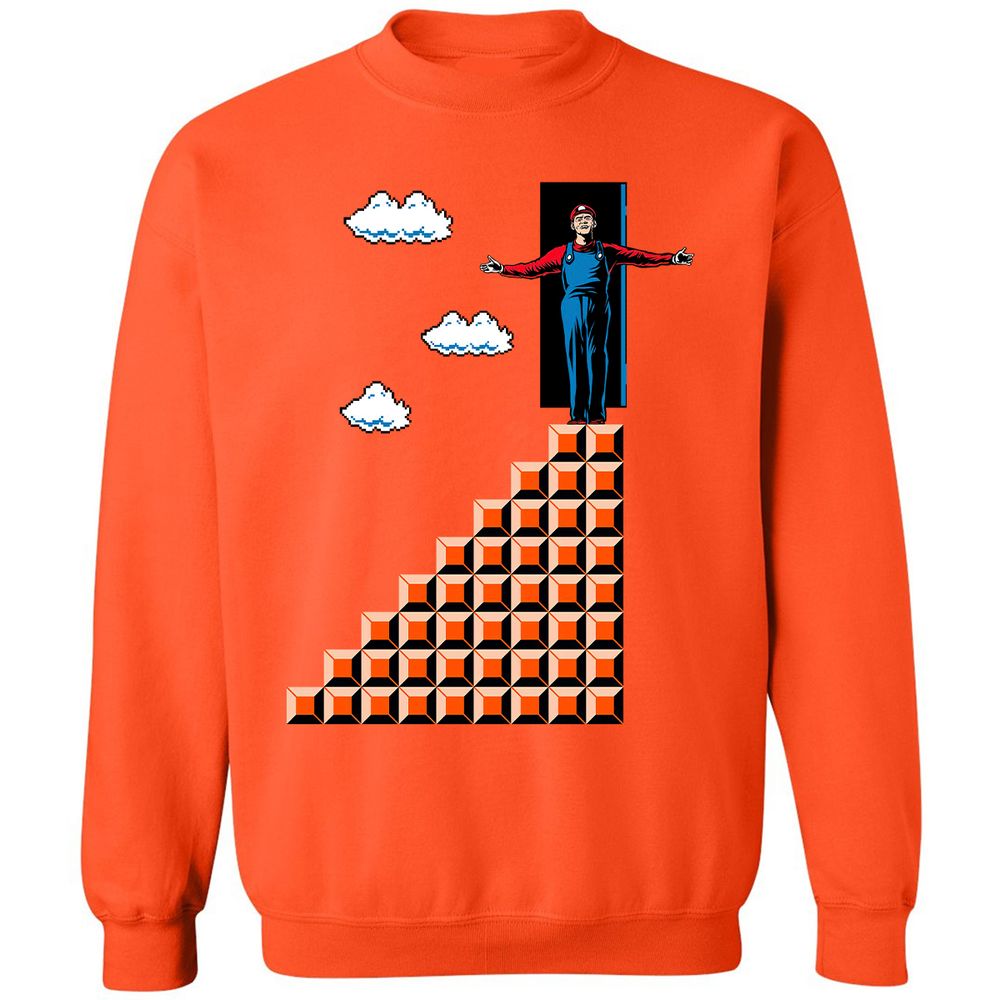 Classic Unisex Sweatshirt - CSVGJDRW - Orange - 10