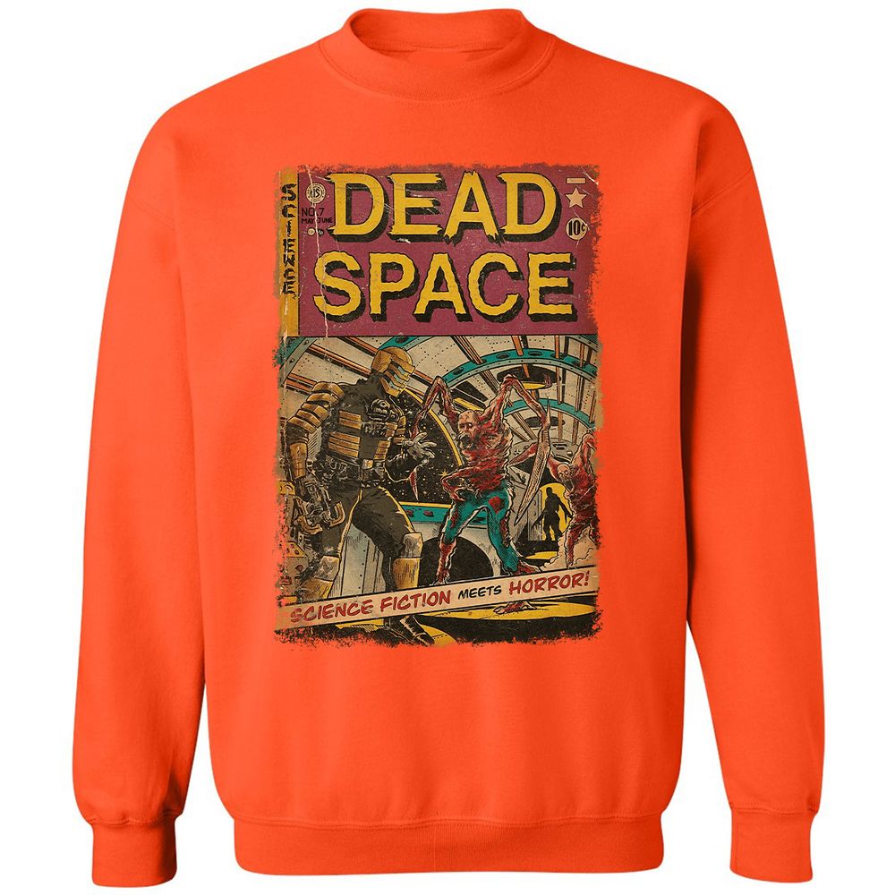 Classic Unisex Sweatshirt - QD5RW1AY - Orange - 10