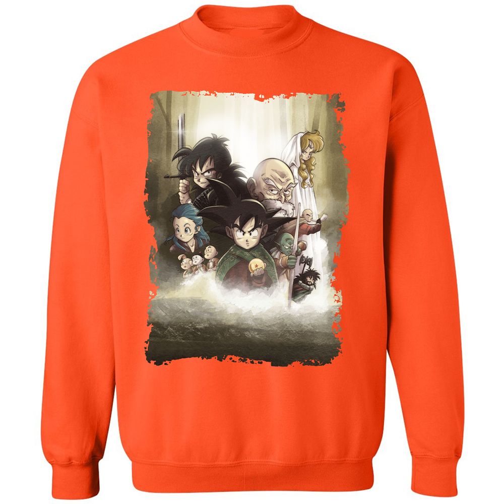 Classic Unisex Sweatshirt - EEF6XLRV - Orange - 10