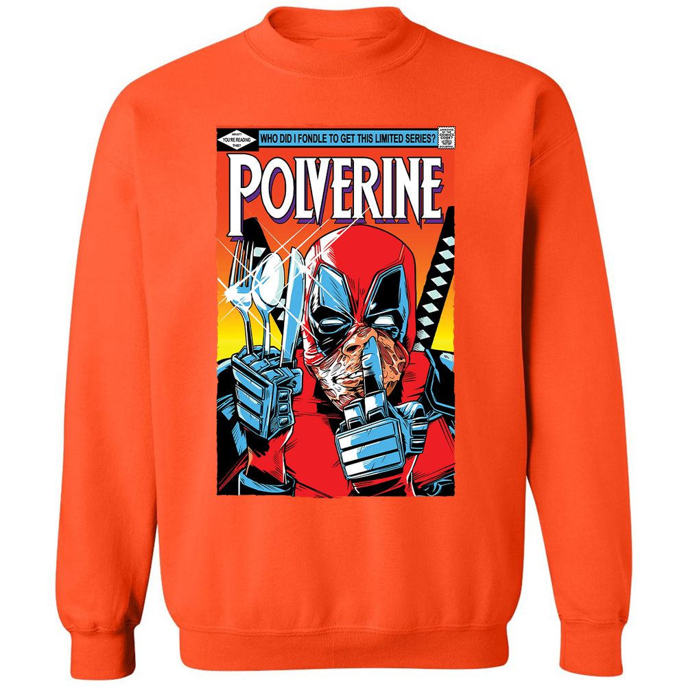 Classic Unisex Sweatshirt - 6DX2NMUX - Orange - 10