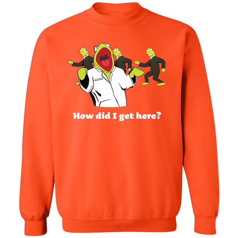 Classic Unisex Sweatshirt - Z8GU3J1T - Orange - 10