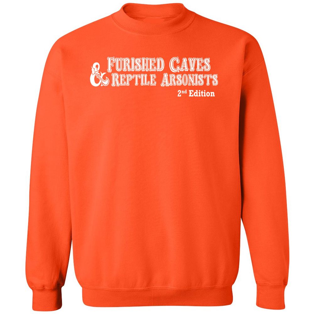 Classic Unisex Sweatshirt - XAQTCFG6 - Orange - 10