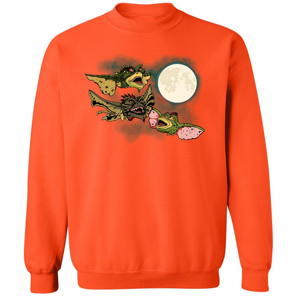 Classic Unisex Sweatshirt - 3UF9SMQ8 - Orange - 10