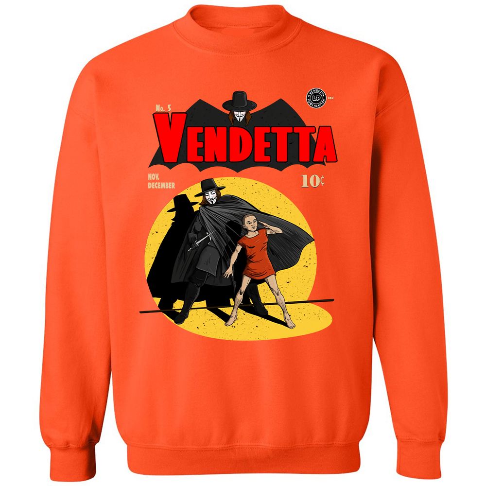 Classic Unisex Sweatshirt - YL5HBL4K - Orange - 10