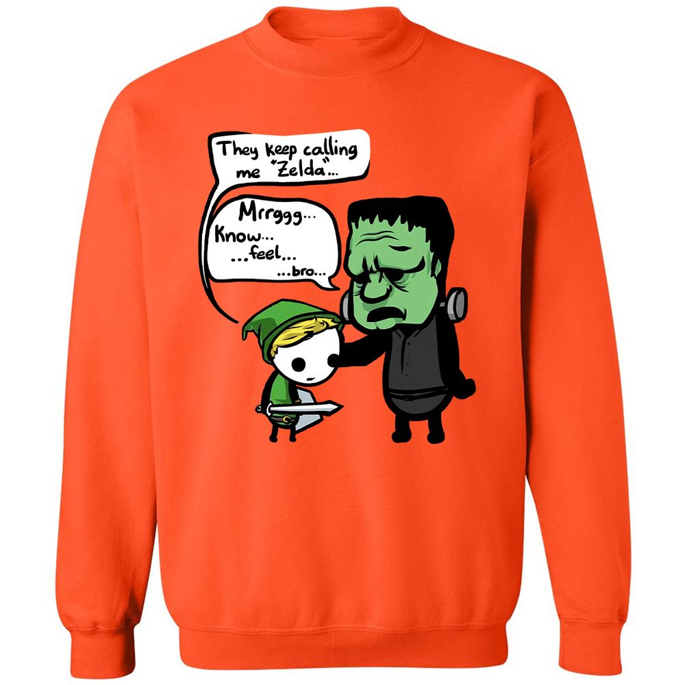 Classic Unisex Sweatshirt - 1SX4KCK1 - Orange - 10