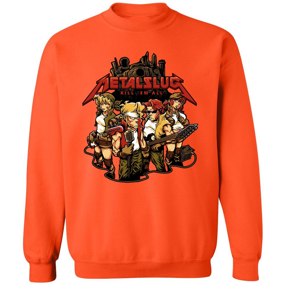 Classic Unisex Sweatshirt - 8U8L77XV - Orange - 10