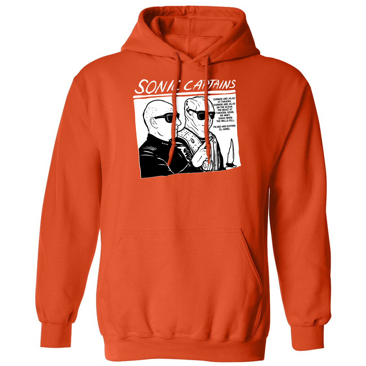 Classic Unisex Hoodie - 6TRR2KCD - Orange - 10