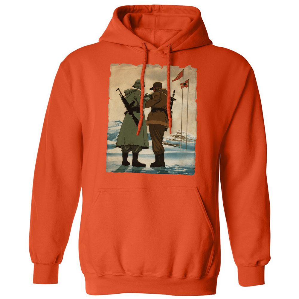 Classic Unisex Hoodie - FQWFJJEW - Orange - 10