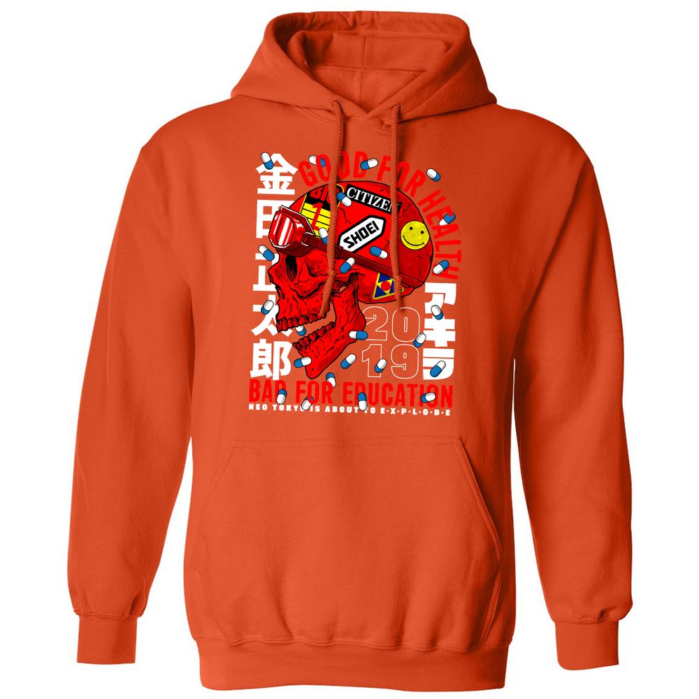 Classic Unisex Hoodie - N2TQ971G - Orange - 10