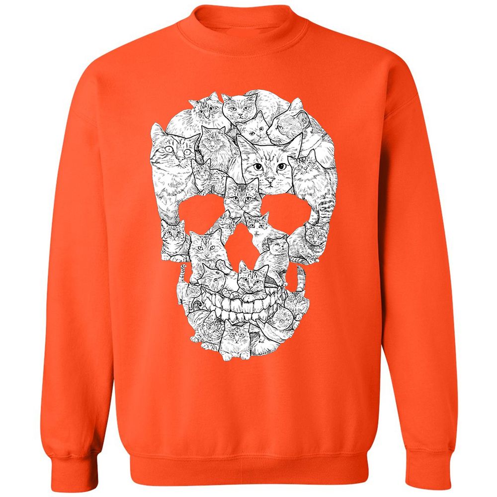 Classic Unisex Sweatshirt - WMGDV3NK - Orange - 10