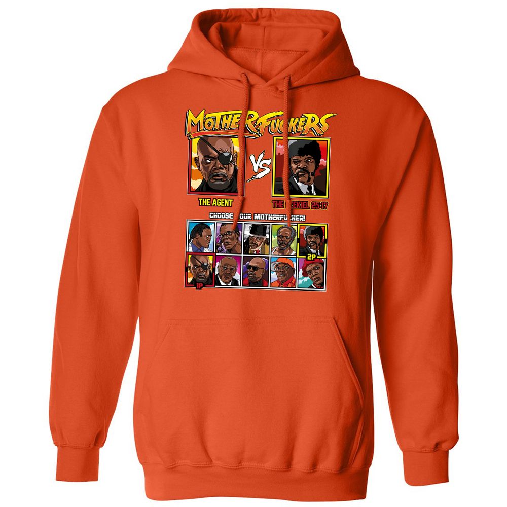Classic Unisex Hoodie - TKRRS59M - Orange - 10