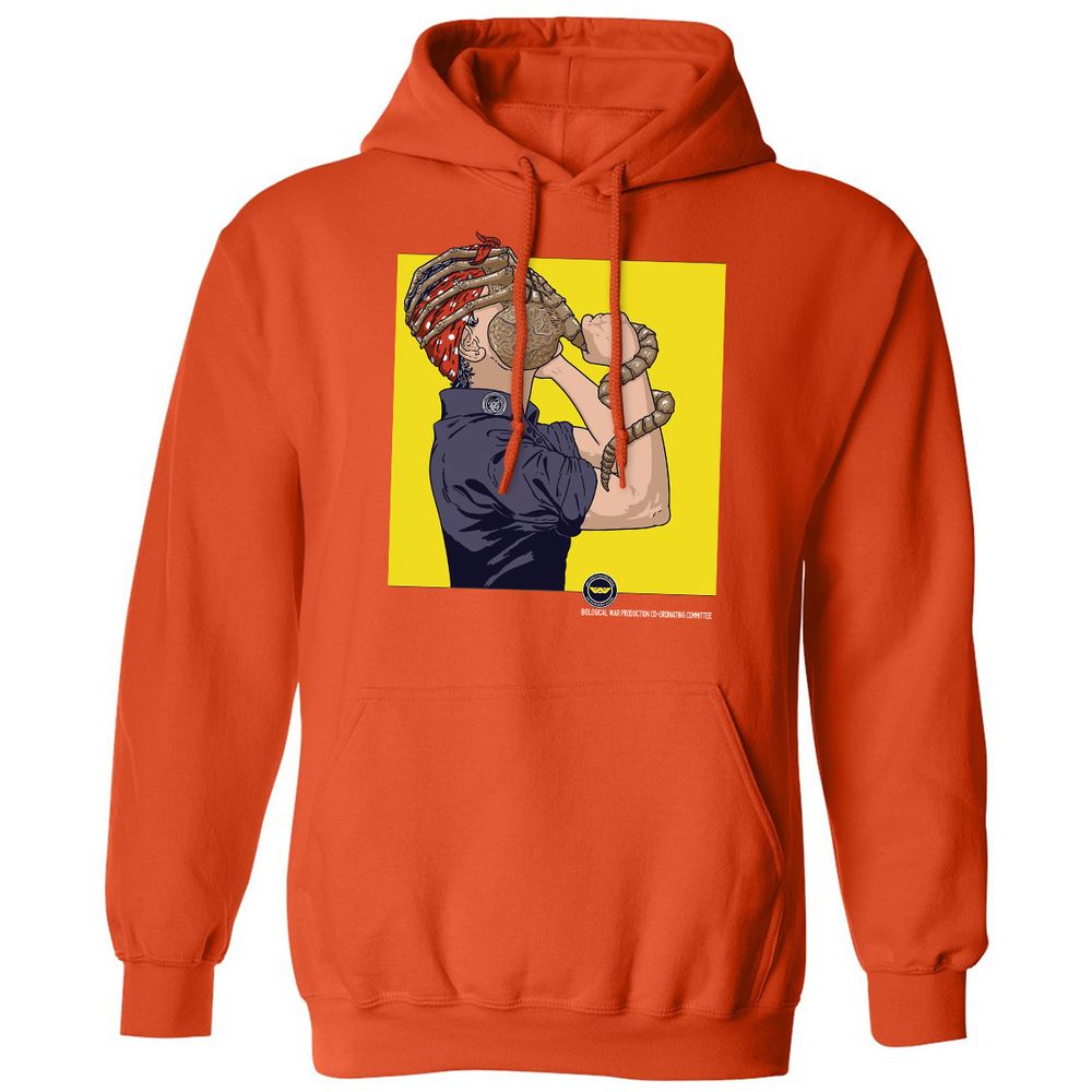 Classic Unisex Hoodie - KXB3ZNZN - Orange - 10