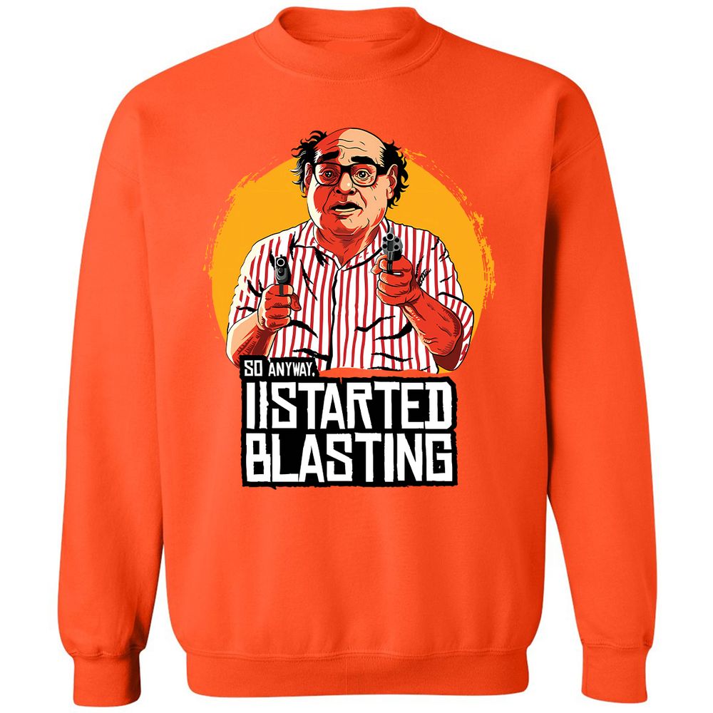 Classic Unisex Sweatshirt - 2D5DQ8M3 - Orange - 10