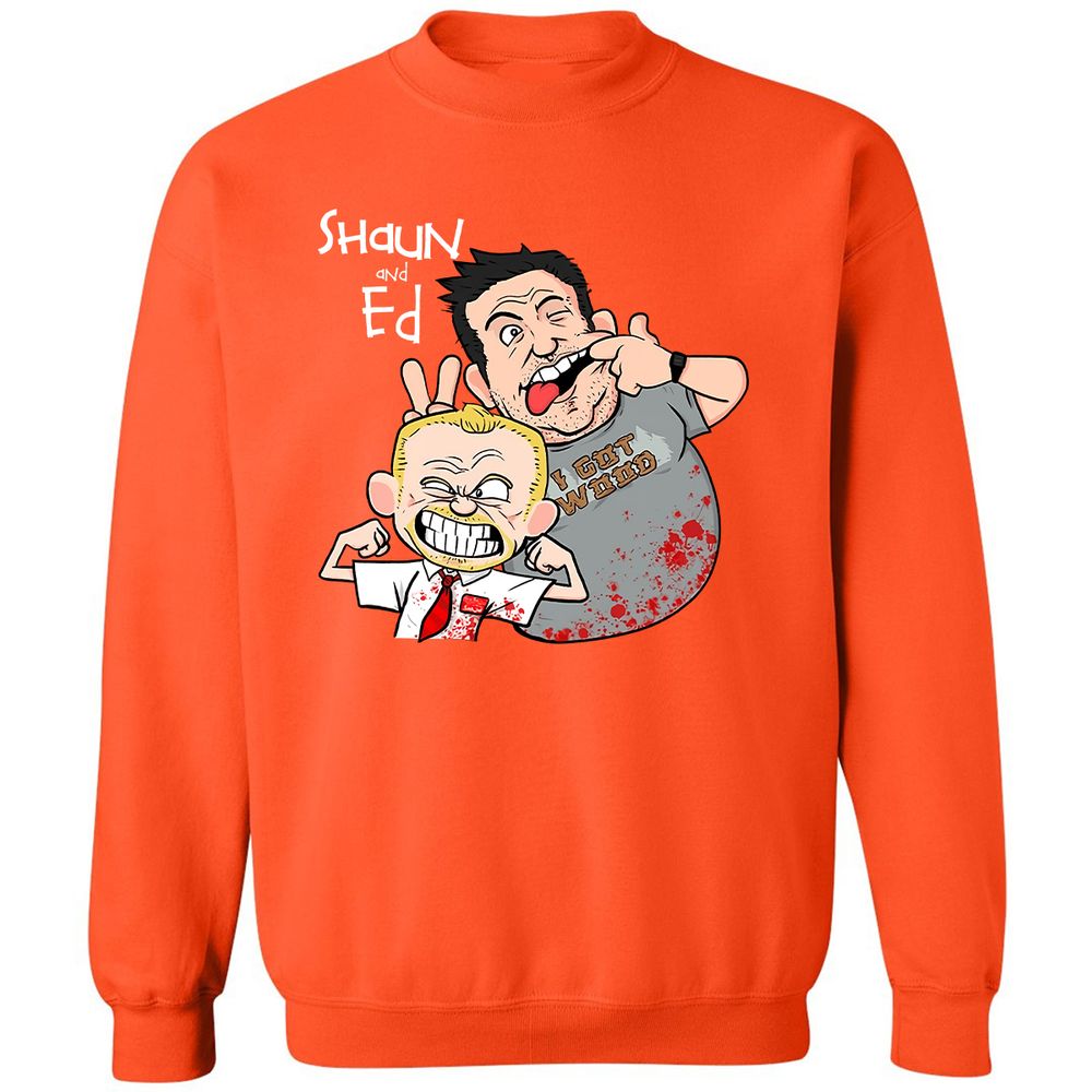 Classic Unisex Sweatshirt - 6ZW7K996 - Orange - 10