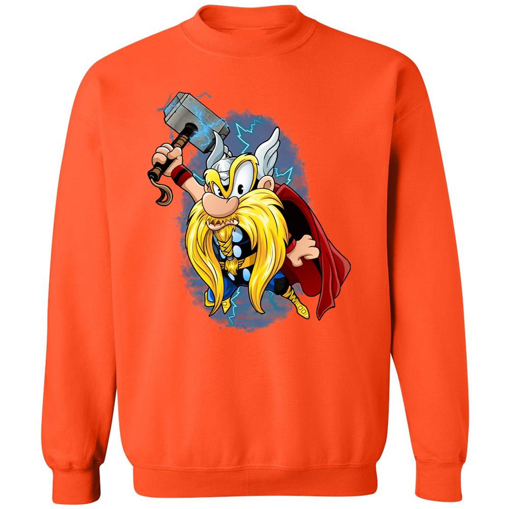 Classic Unisex Sweatshirt - GXVRFF5H - Orange - 10