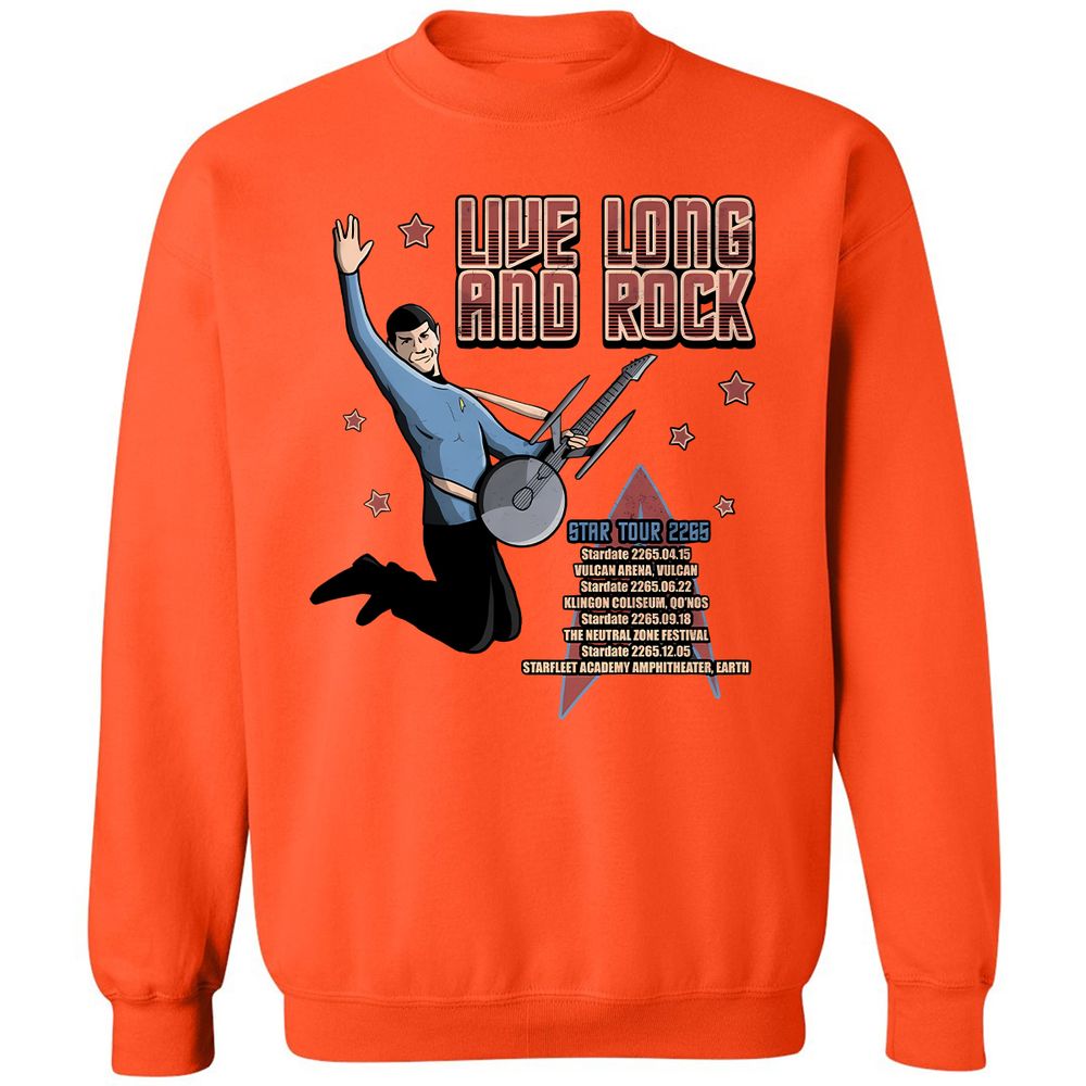 Classic Unisex Sweatshirt - RUKEQ8WM - Orange - 10