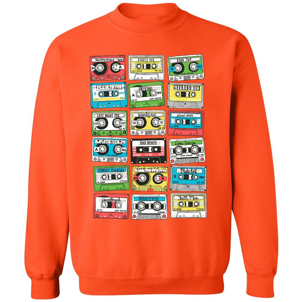 Classic Unisex Sweatshirt - 3JZN235J - Orange - 10