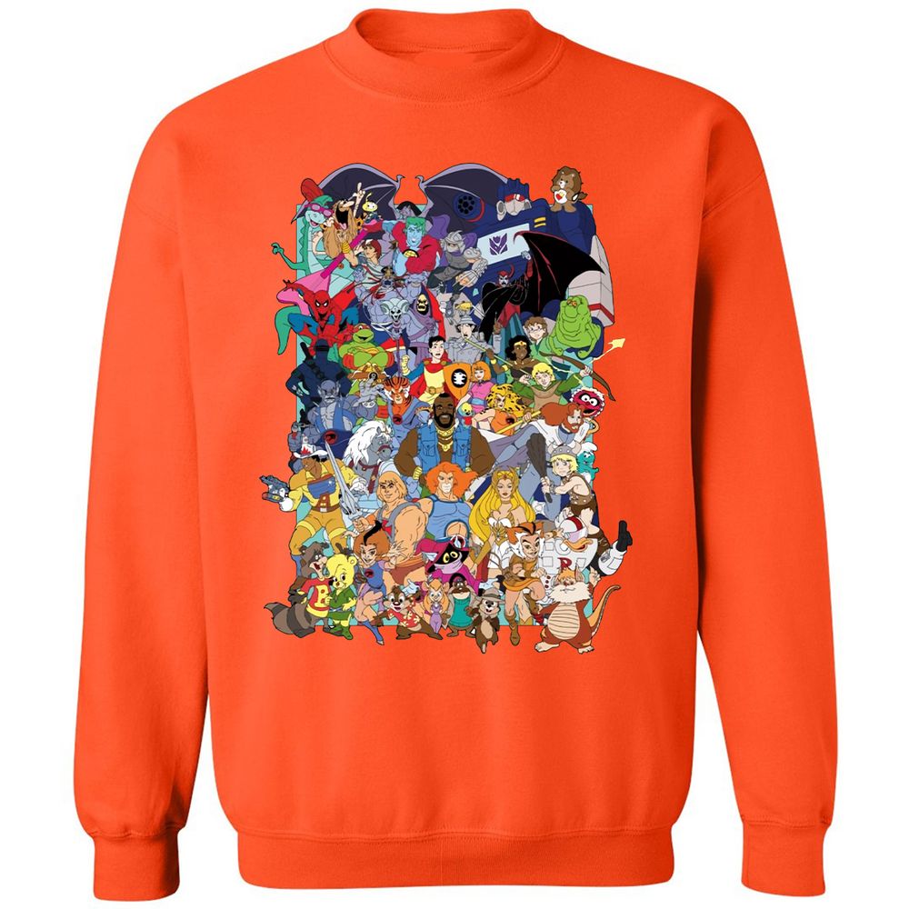 Classic Unisex Sweatshirt - 9WV3GKH4 - Orange - 10