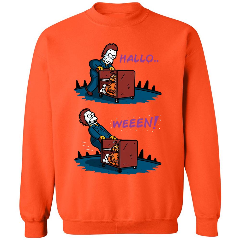 Classic Unisex Sweatshirt - 5GUJ4493 - Orange - 10