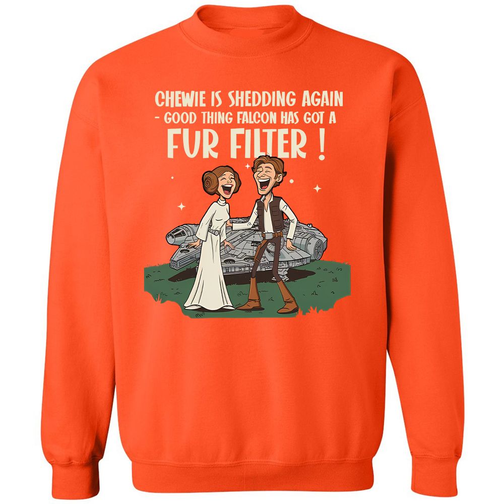 Classic Unisex Sweatshirt - LYDVTA68 - Orange - 10