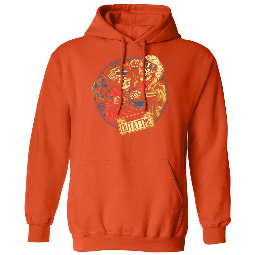 Classic Unisex Hoodie - 8UBEU1RN - Orange - 10