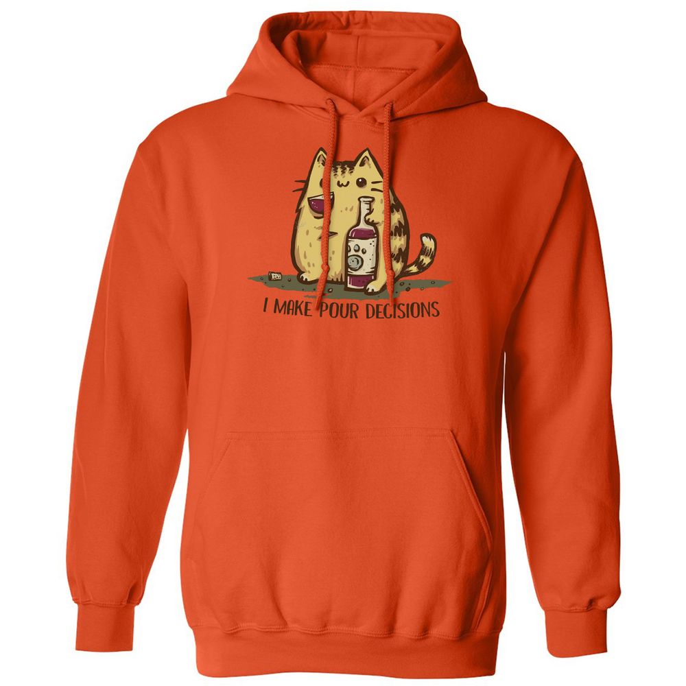 Classic Unisex Hoodie - V8KJ17CG - Orange - 10