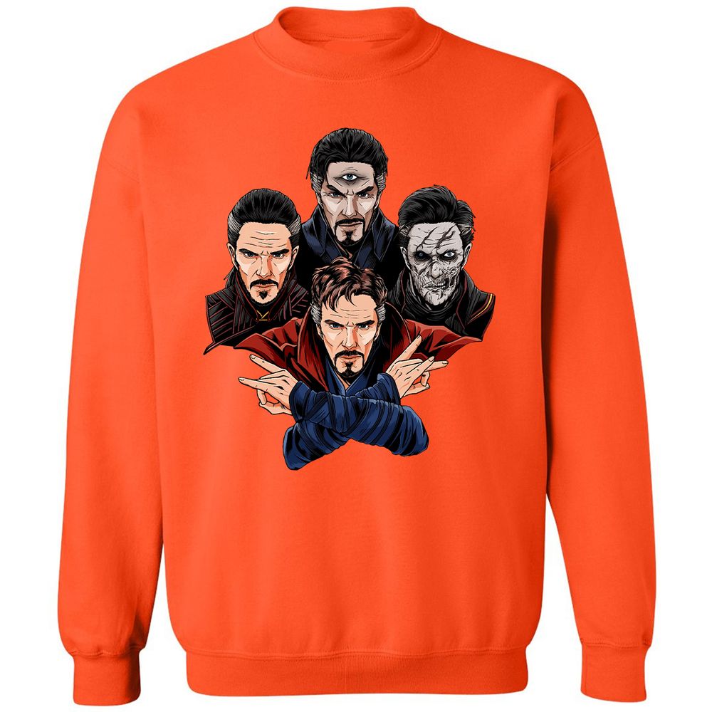 Classic Unisex Sweatshirt - JCLEKSHT - Orange - 10