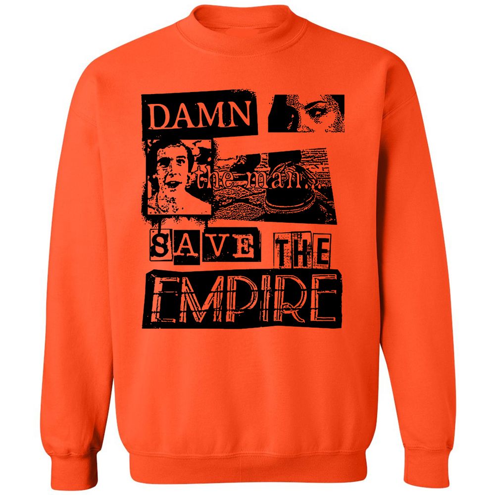 Classic Unisex Sweatshirt - A4BVGJUM - Orange - 10