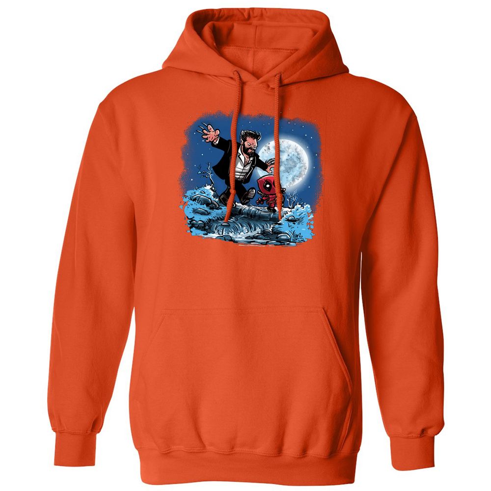 Classic Unisex Hoodie - 71G3SWWJ - Orange - 10